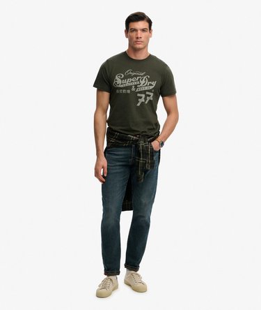 Leather & Boot Co Script T-shirt Image 3