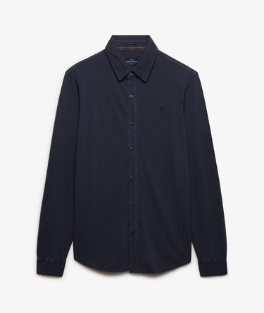 Camisa Manga Larga Vintage Destroy Pique Image 6