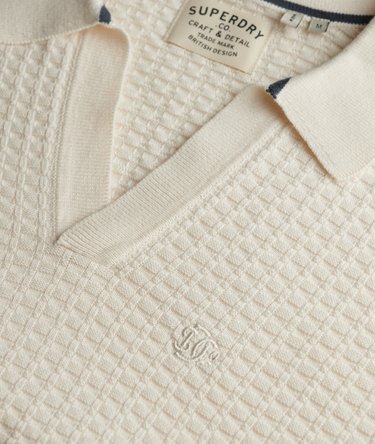 Gebreide Johnny Collar Polo Image 6