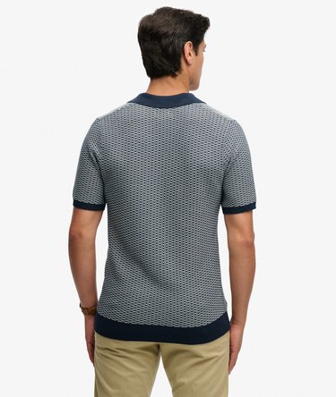 Gebreide Johnny Collar Polo Image 5