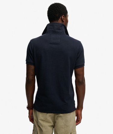 Double Emblem Jersey Short Sleeve Rugby Polo Top Image 5