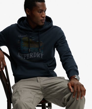 Outdoors Mountain Relaxed Hoodie Image 2