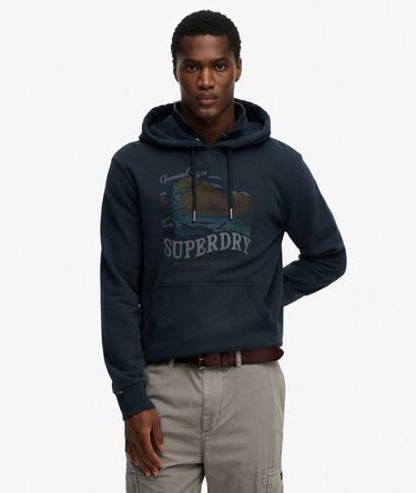 Outdoors Mountain Relaxed Hoodie Image 1