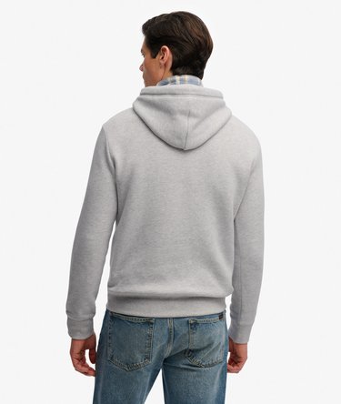 Vintage Logo Broderad Huvtröja Image 5