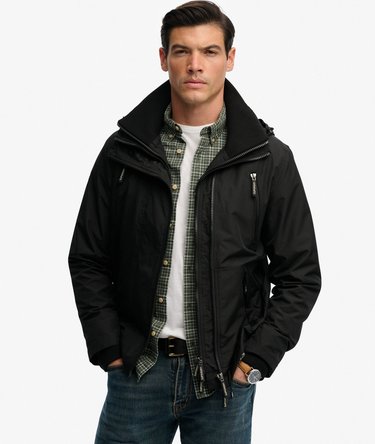 Kapuzen-Windbreaker-Jacke Mountain Image 1