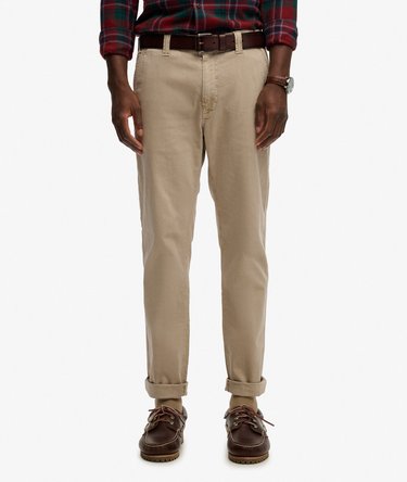 Utility Chino Trousers Image 4