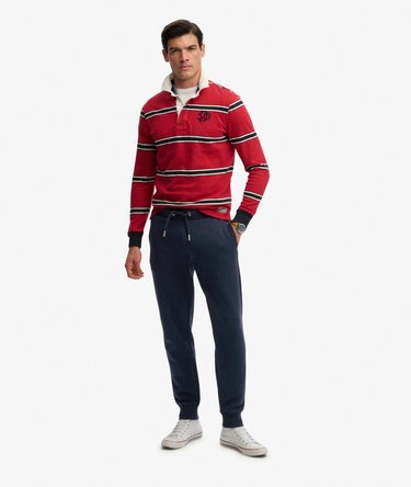 Vintage Logo Broderede Joggingbukser Image 1