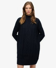 Abito in Maglia a Trecce Slouchy