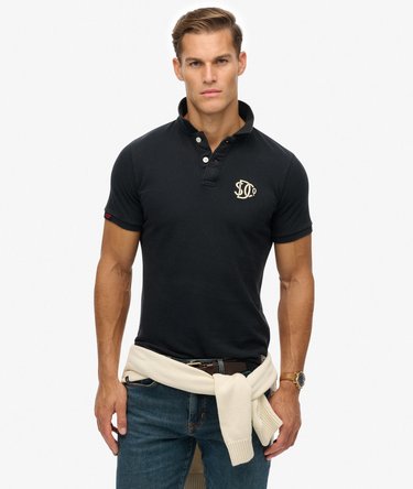 Vintage Athletic Broderet Poloskjorte Image 2