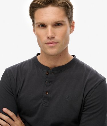 Classic Essential Grandad Shirt Image 4