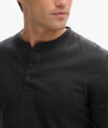 Classic Essential Grandad Shirt Image 2