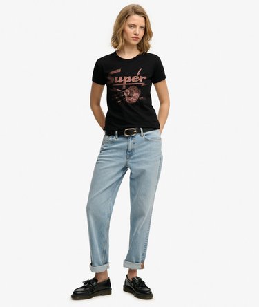 Band Merch Fitted T-Shirt Image 3