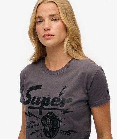 Band Merch Fitted T-Shirt Image 3