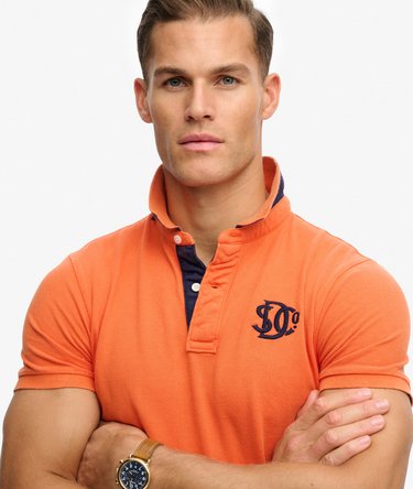 Piqu&eacute; Monogram Poloshirt Image 4