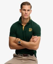 Pique Monogram Polo Shirt