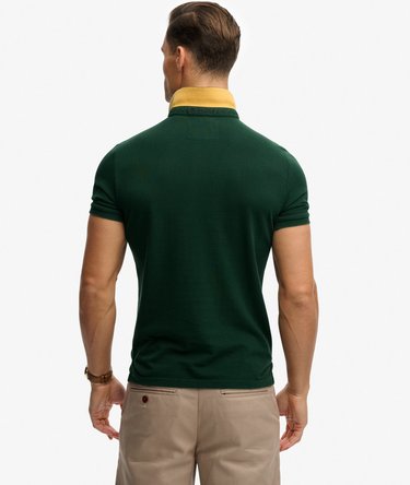 Pique Monogram Polo Shirt Image 5