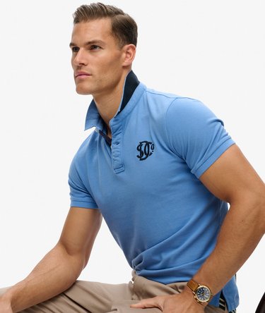 Piqu&eacute; Monogram Poloshirt Image 2