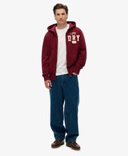 Felpa con Zip Vintage Athletic