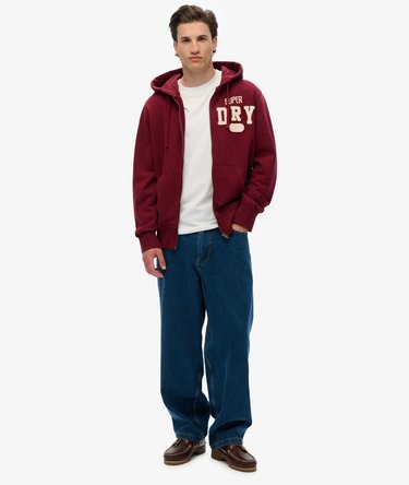 Bluza z kapturem na zamek Vintage Athletic Image 2