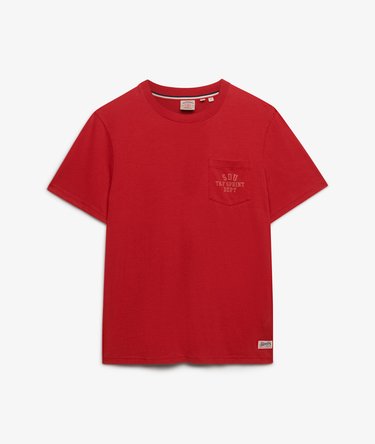 Vintage Prep T-Shirt mit Tasche Image 7