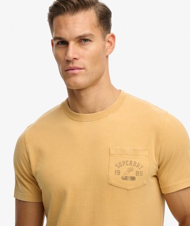 Vintage Prep T-Shirt mit Tasche Image 4