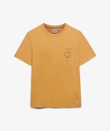 Vintage Prep T-Shirt mit Tasche Image 7