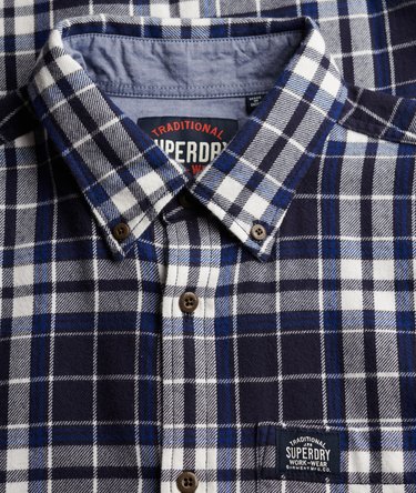 Chemise Lumberjack en Coton &agrave; Manches Longues Image 6