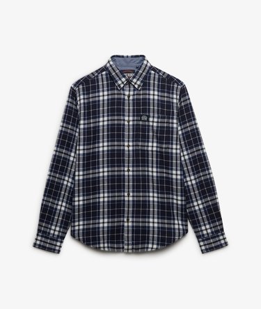 Chemise Lumberjack en Coton &agrave; Manches Longues Image 7