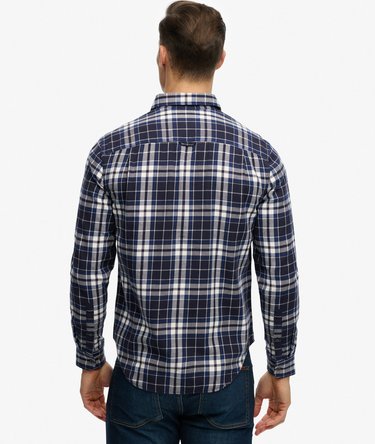 Chemise Lumberjack en Coton &agrave; Manches Longues Image 5