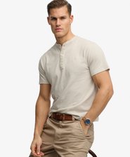 Camiseta Abuelo de Manga Corta de Algod&oacute;n y Lino