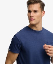 Classic Cotton Linen Pocket T-Shirt