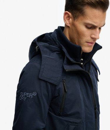 Hooded Microfibre Artic Windcheater Jacket Image 2