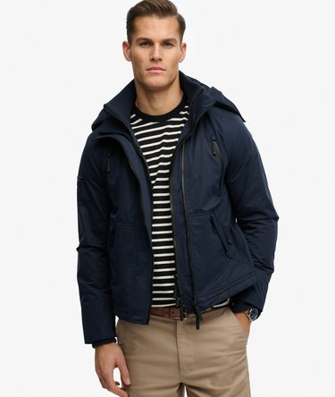 Hooded Microfibre Artic Windcheater Jacket Image 1