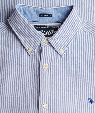 Preppy Oxford Overhemd met Lange Mouwen Image 6