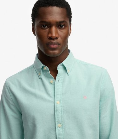 Preppy Oxford Long Sleeve Shirt Image 4