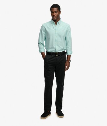 Preppy Oxford Long Sleeve Shirt Image 3