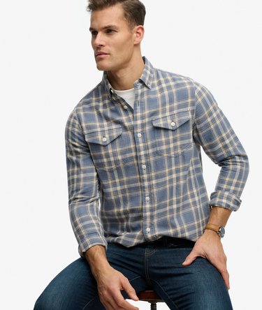 The Merchant Store - Lite Check Shirt Image 2