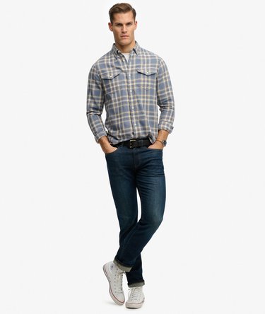 The Merchant Store - Lite Check Shirt Image 3