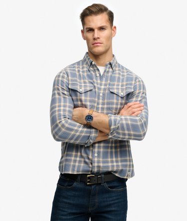 The Merchant Store - Lite Check Shirt Image 1