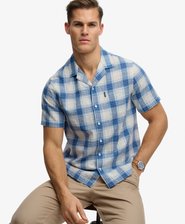 Chemise &agrave; manches courtes Cabana Check