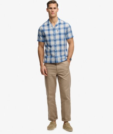 Chemise &agrave; manches courtes Cabana Check Image 3
