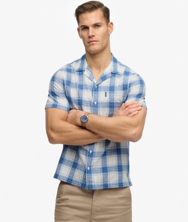 Chemise &agrave; manches courtes Cabana Check Image 1
