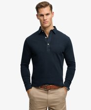 Polo Preppy Cl&aacute;sico de Manga Larga