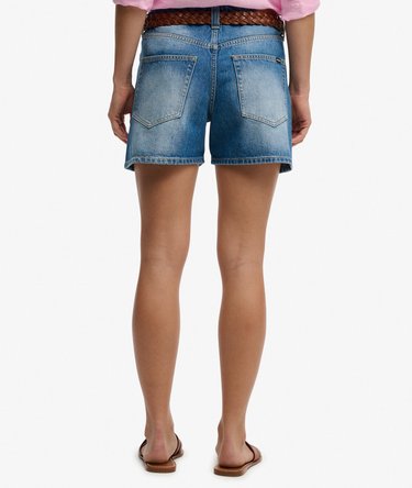 Mid Rise Jeansshorts Image 5