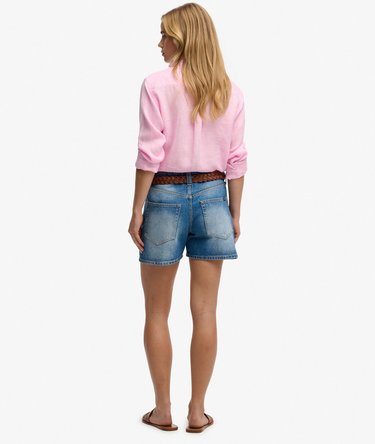 Mid Rise Jeansshorts Image 6