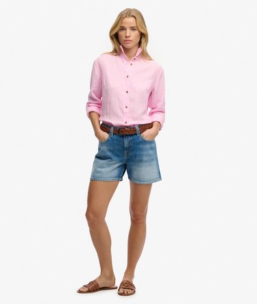 Mid Rise Jeansshorts Image 1