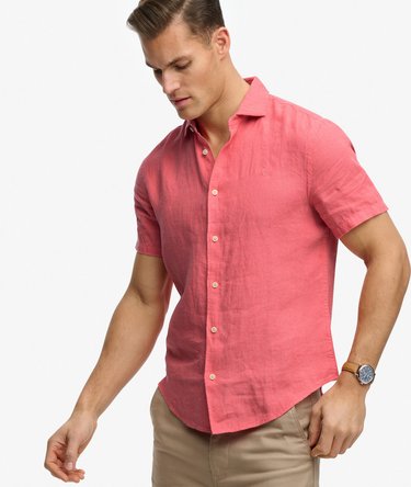 Riviera Short Sleeve Linen Shirt Image 2