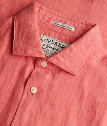 Riviera Short Sleeve Linen Shirt Image 6