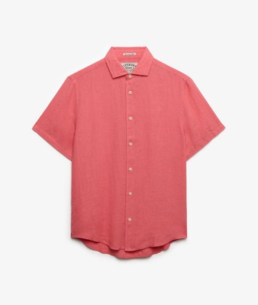 Riviera Short Sleeve Linen Shirt Image 7