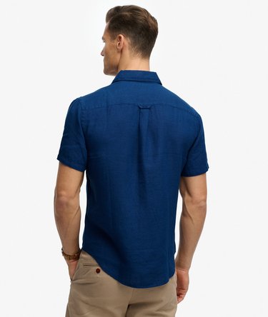 Riviera Short Sleeve Linen Shirt Image 5